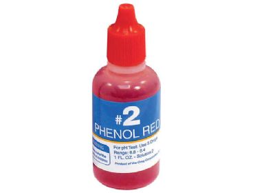 Test Solution #2, Phenol Red - pH