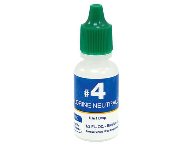 Test Solution #4 - Chlorine Neutralizer