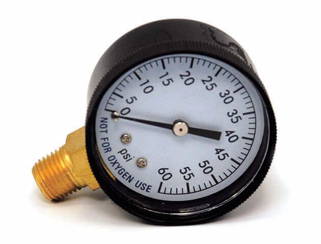 Pressure Gauge - Side Mount