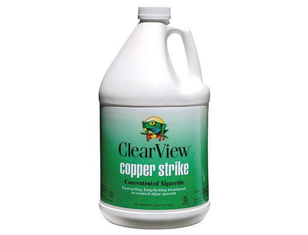(Shown Above) 1 gallon bottle, ClearView Copper Strike
