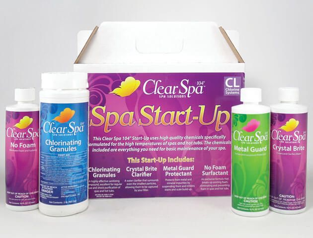 Spa Start-Up - Chlorine