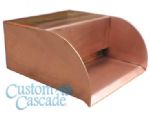 (Shown Above) Copper Step Scupper