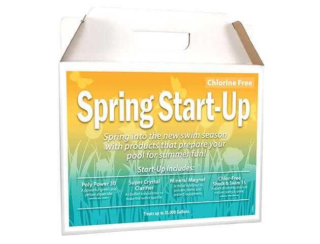 Spring Start-Up Kit, Chlorine Free