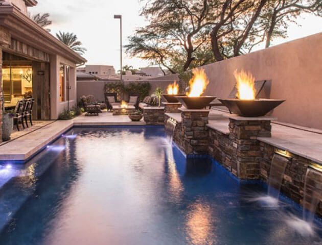 (Shown Above) Cabana Fire Bowl