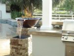 (Shown Above) Luna Fire and Water Bowl