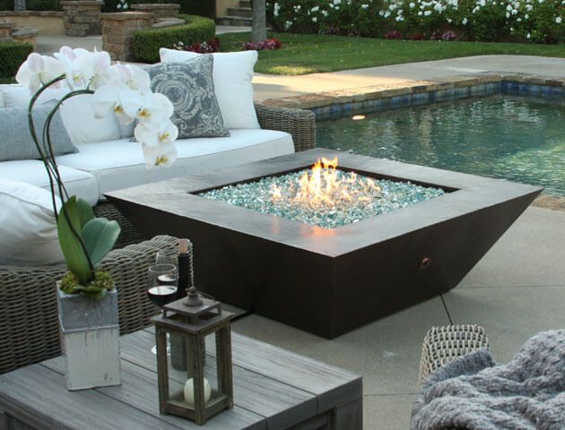 (Shown Above) Cabana Fire Pit
