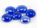 (Shown Above) Pearl Cut, Cobalt Blue Fire Glass